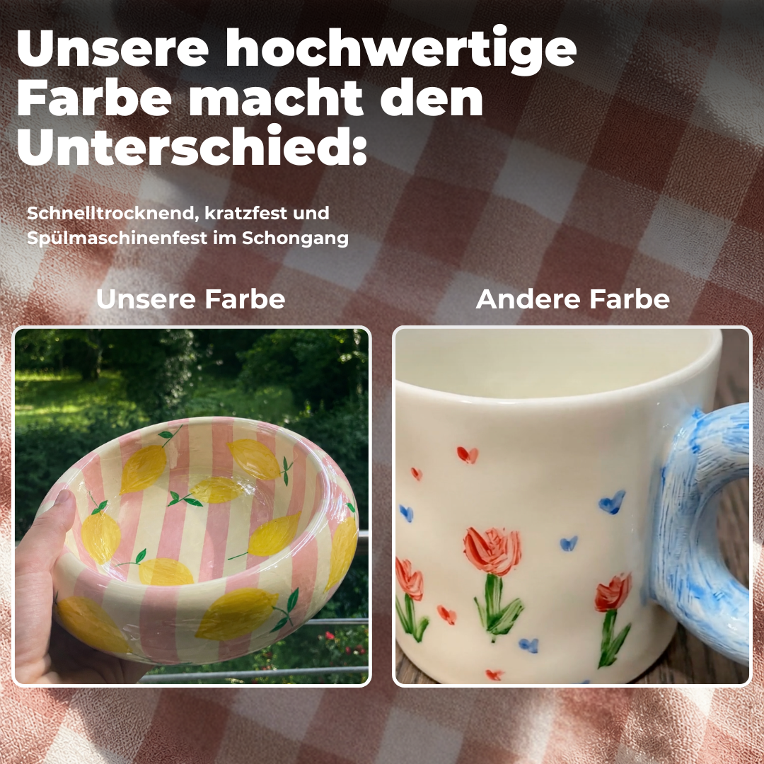 Keramik-Set zum Bemalen – Bachelorette Party & JGA